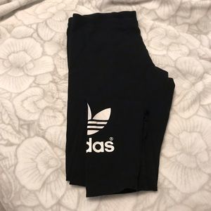 Black adidas leggings